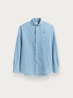 Alvaro Moreno Casual|CAMISA DENIM JACK Azul