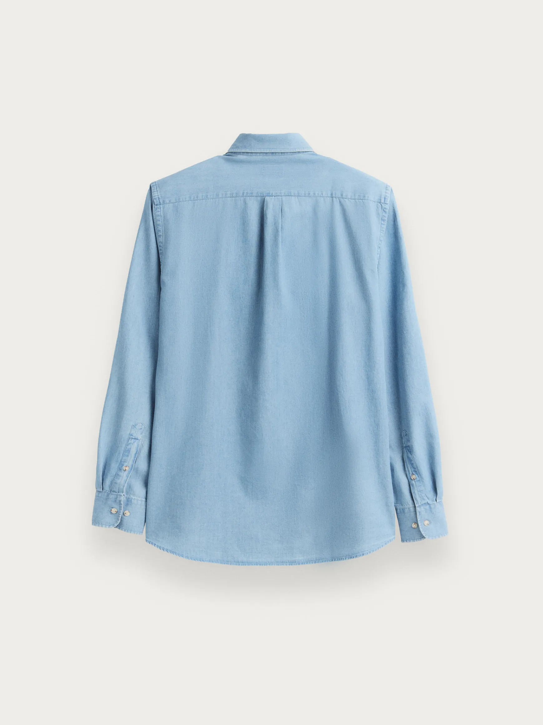Alvaro Moreno Casual|CAMISA DENIM JACK Azul