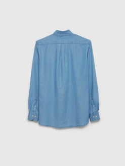 Alvaro Moreno Casual|CAMISA DENIM JACK Azul Marino