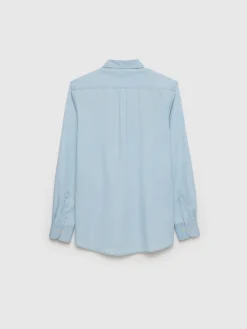 Alvaro Moreno Casual|CAMISA DENIM JACK Celeste