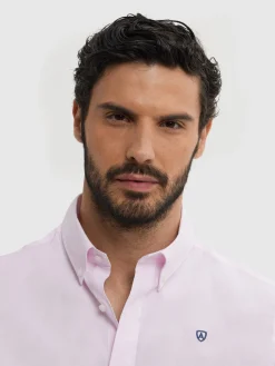 Alvaro Moreno Casual|CAMISA ESTRUCTURA DUTTON Rosa
