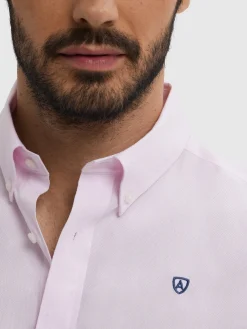 Alvaro Moreno Casual|CAMISA ESTRUCTURA DUTTON Rosa