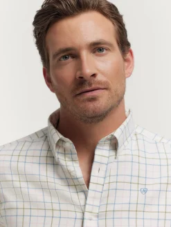 Alvaro Moreno Franela|CAMISA FLANNEL CHECKS Azul
