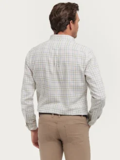 Alvaro Moreno Franela|CAMISA FLANNEL CHECKS Azul