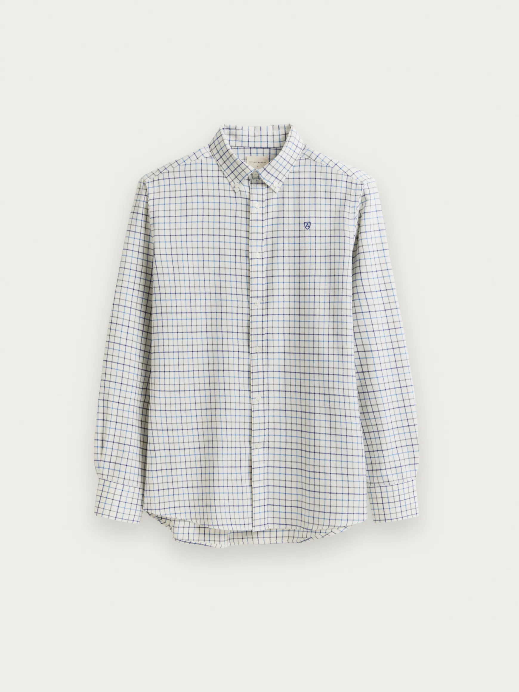 Alvaro Moreno Franela|CAMISA FLANNEL CHECKS Azul Marino