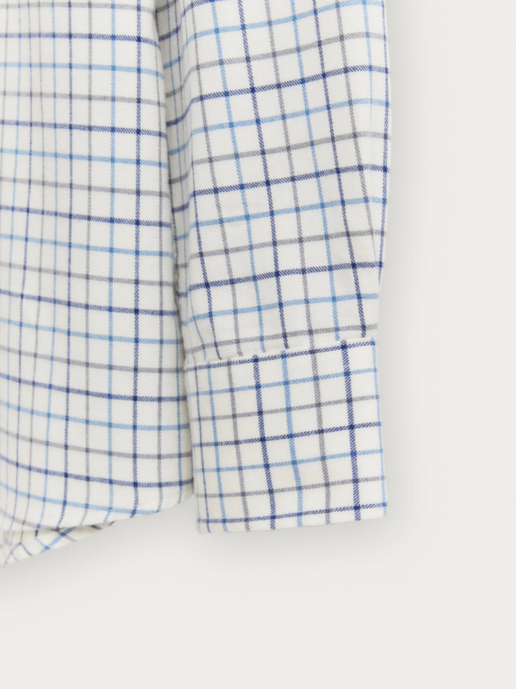 Alvaro Moreno Franela|CAMISA FLANNEL CHECKS Azul Marino