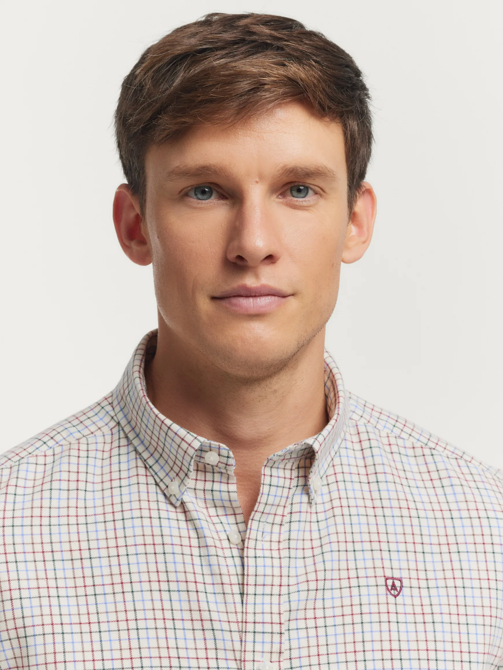 Alvaro Moreno Franela|CAMISA FLANNEL CHECKS Burdeos