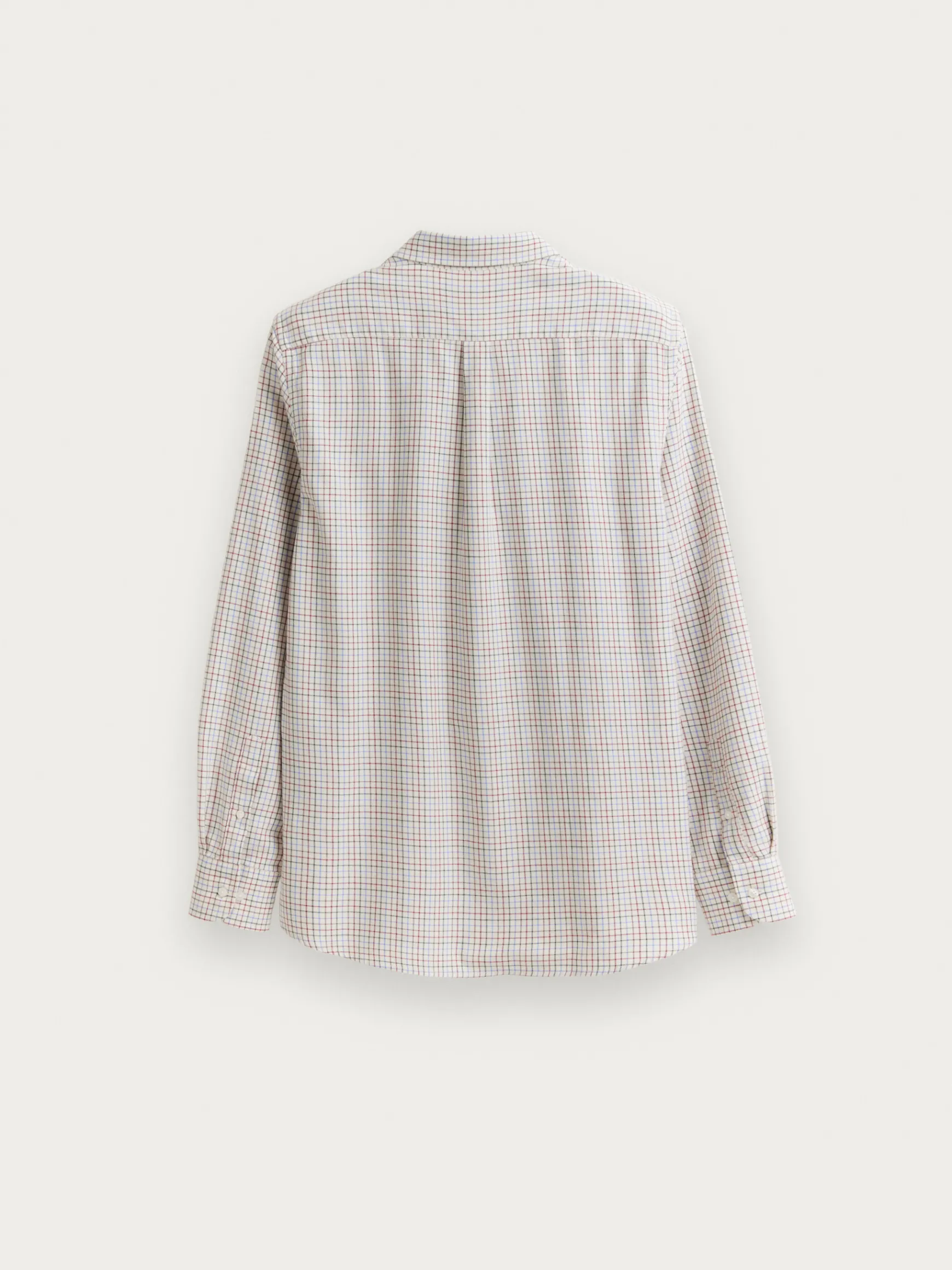 Alvaro Moreno Franela|CAMISA FLANNEL CHECKS Burdeos