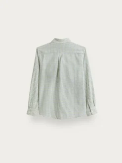 Alvaro Moreno Camisas|CAMISA FLANNEL CHECKS KIDS Verde
