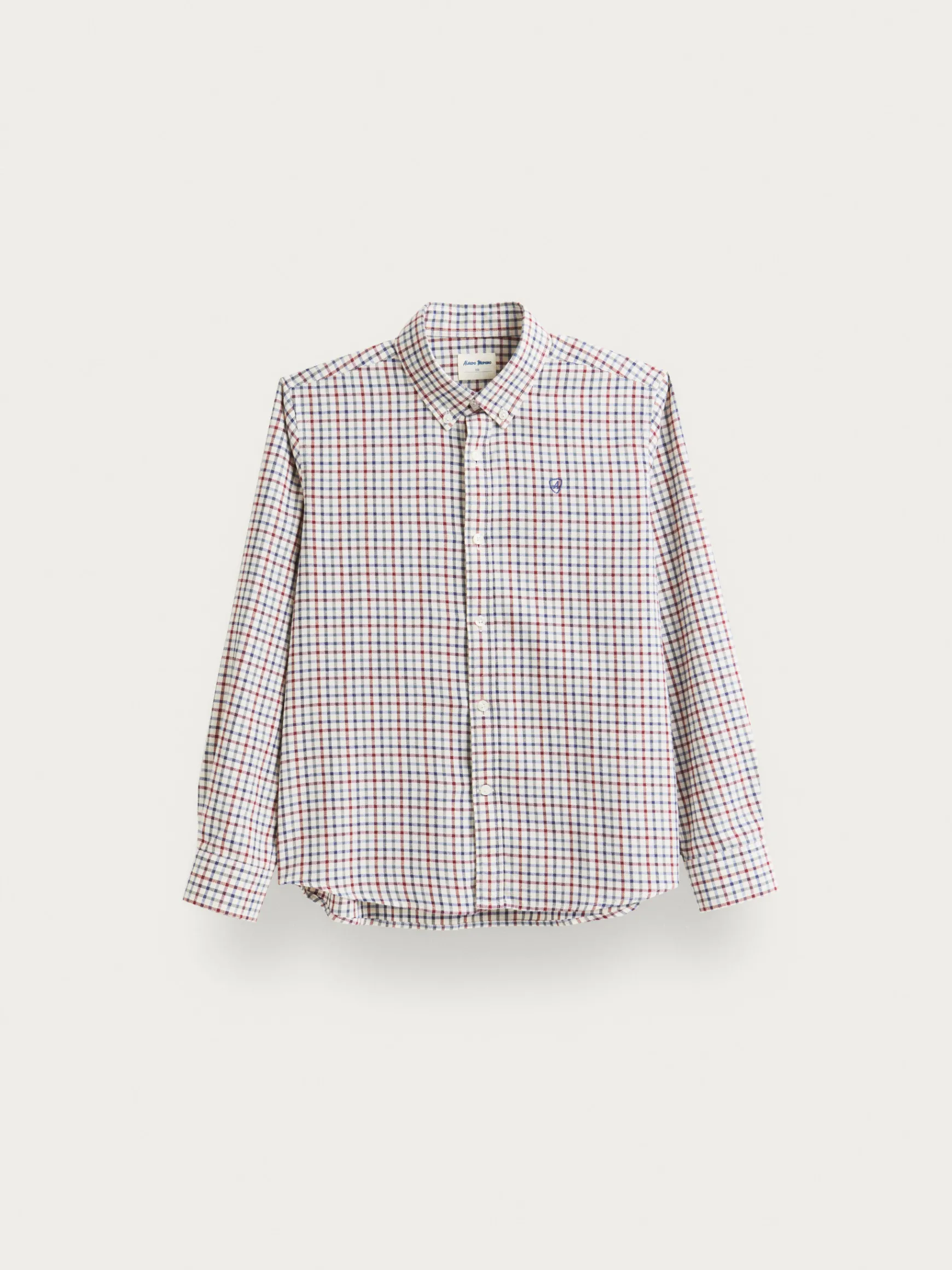 Alvaro Moreno Camisas|CAMISA FLANNEL CHECKS KIDS Burdeos