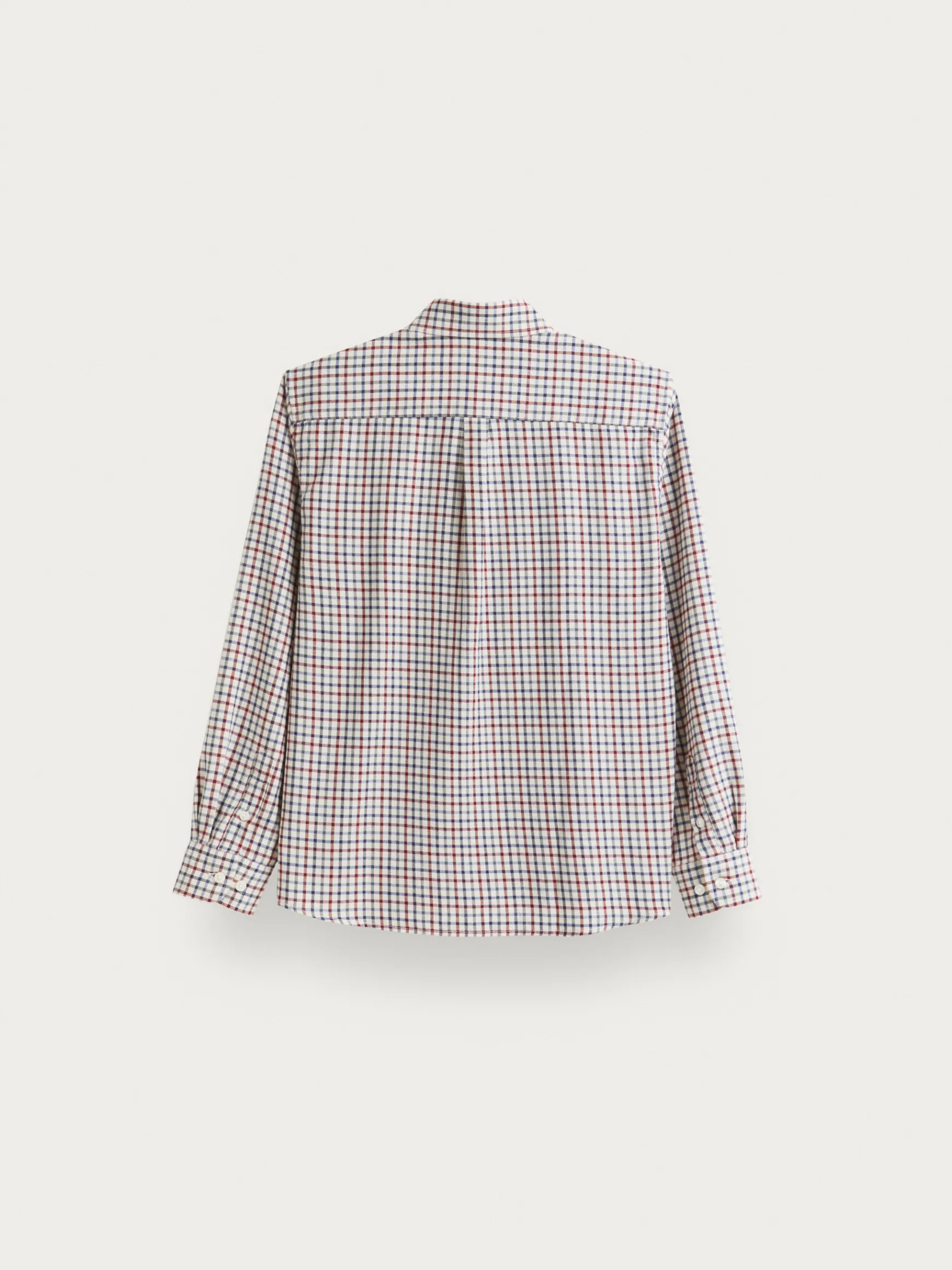 Alvaro Moreno Camisas|CAMISA FLANNEL CHECKS KIDS Burdeos