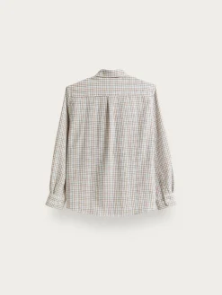 Alvaro Moreno Camisas|CAMISA FLANNEL CHECKS KIDS Burdeos