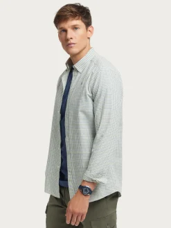 Alvaro Moreno Franela|CAMISA FLANNEL CHECKS Verde