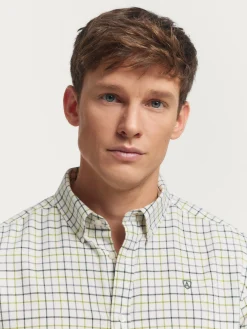 Alvaro Moreno Franela|CAMISA FLANNEL CHECKS Verde