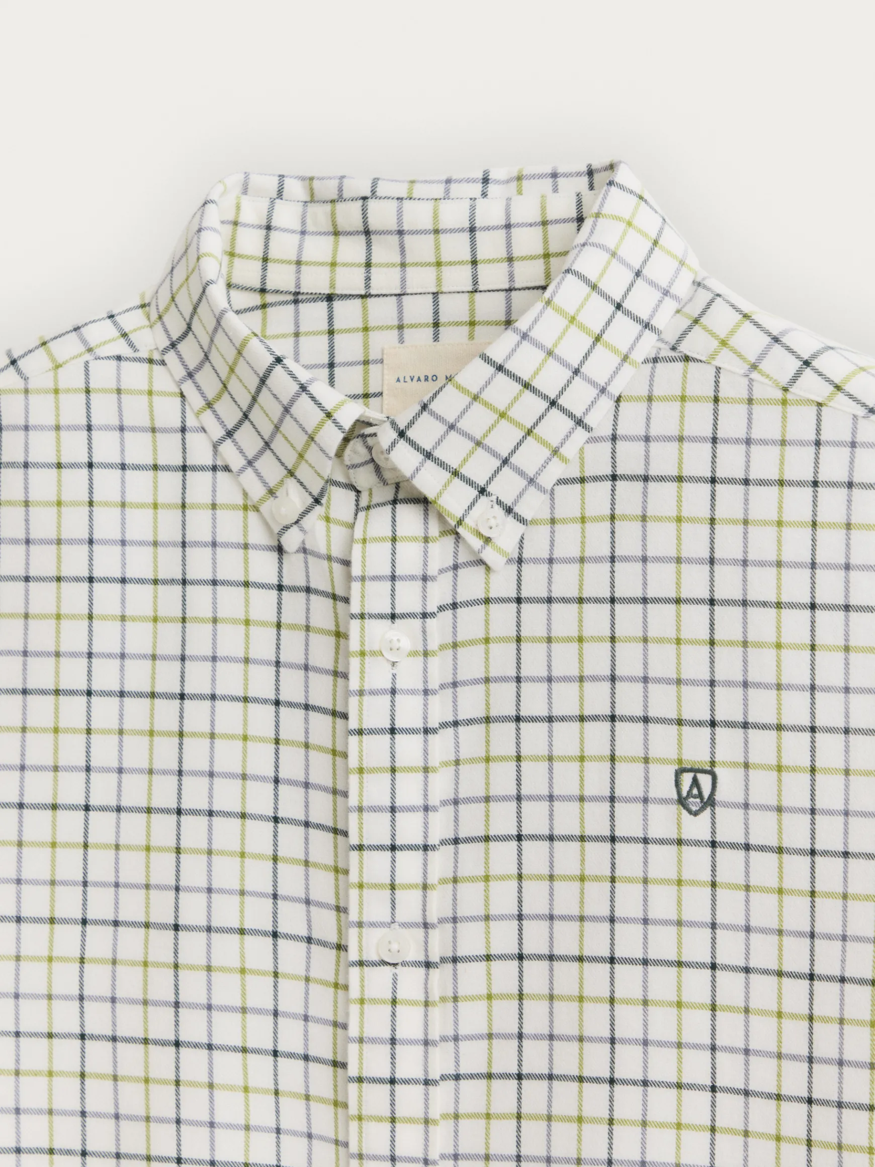 Alvaro Moreno Franela|CAMISA FLANNEL CHECKS Verde