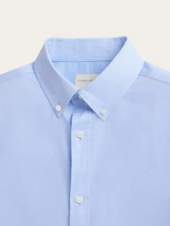 Alvaro Moreno Casual|CAMISA MICROESPIGA Celeste