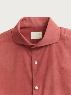 Alvaro Moreno Casual|CAMISA MICROPANA JACK ROJO