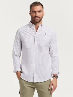 Alvaro Moreno Oxford|CAMISA OXFORD ASTON Burdeos