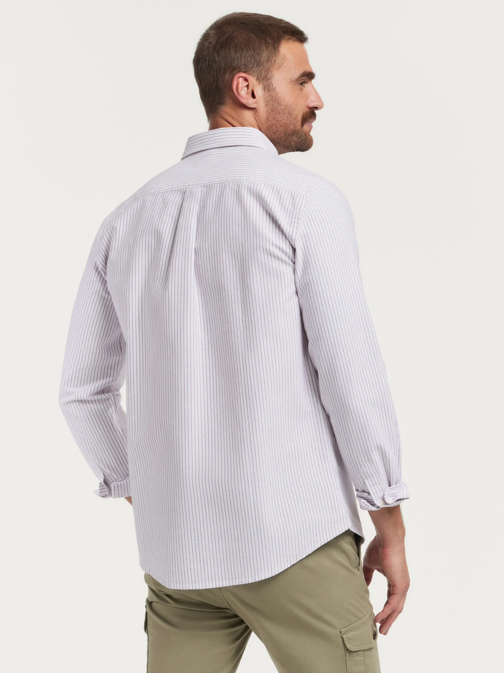 Alvaro Moreno Oxford|CAMISA OXFORD ASTON Burdeos