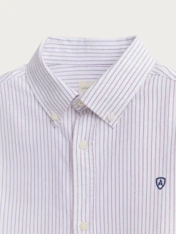 Alvaro Moreno Oxford|CAMISA OXFORD ASTON Burdeos
