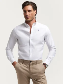 Alvaro Moreno Oxford|CAMISA OXFORD BASIC Blanco