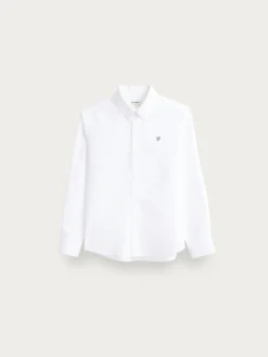 Alvaro Moreno Camisas|CAMISA OXFORD BASIC KIDS Blanco