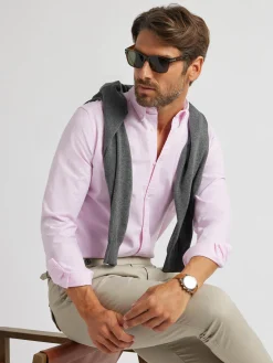 Alvaro Moreno Oxford|CAMISA OXFORD BASIC Rosa