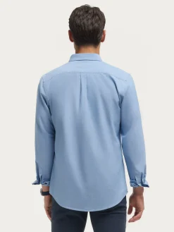 Alvaro Moreno Oxford|CAMISA OXFORD CHAMBRAY Celeste