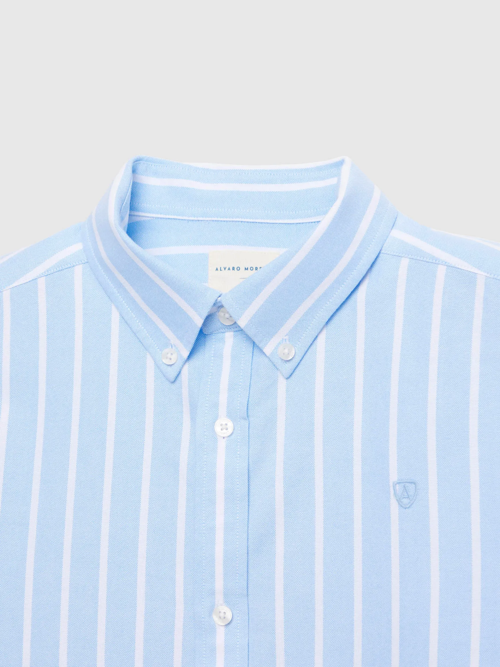 Alvaro Moreno Oxford|CAMISA OXFORD CLASSIC Azul