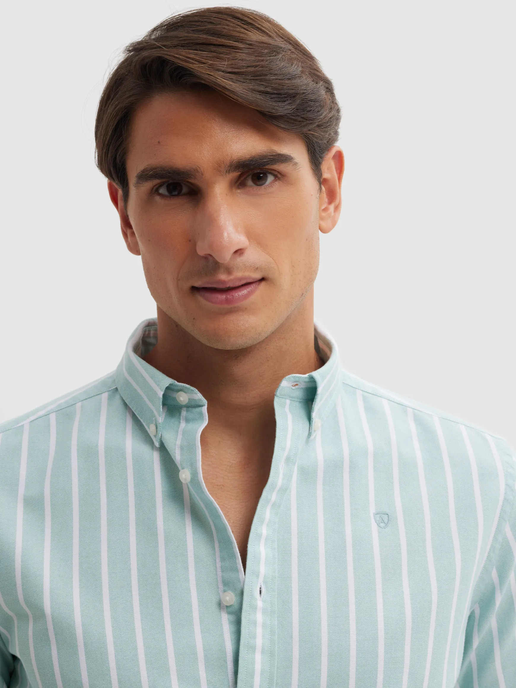 Alvaro Moreno Oxford|CAMISA OXFORD CLASSIC Verde