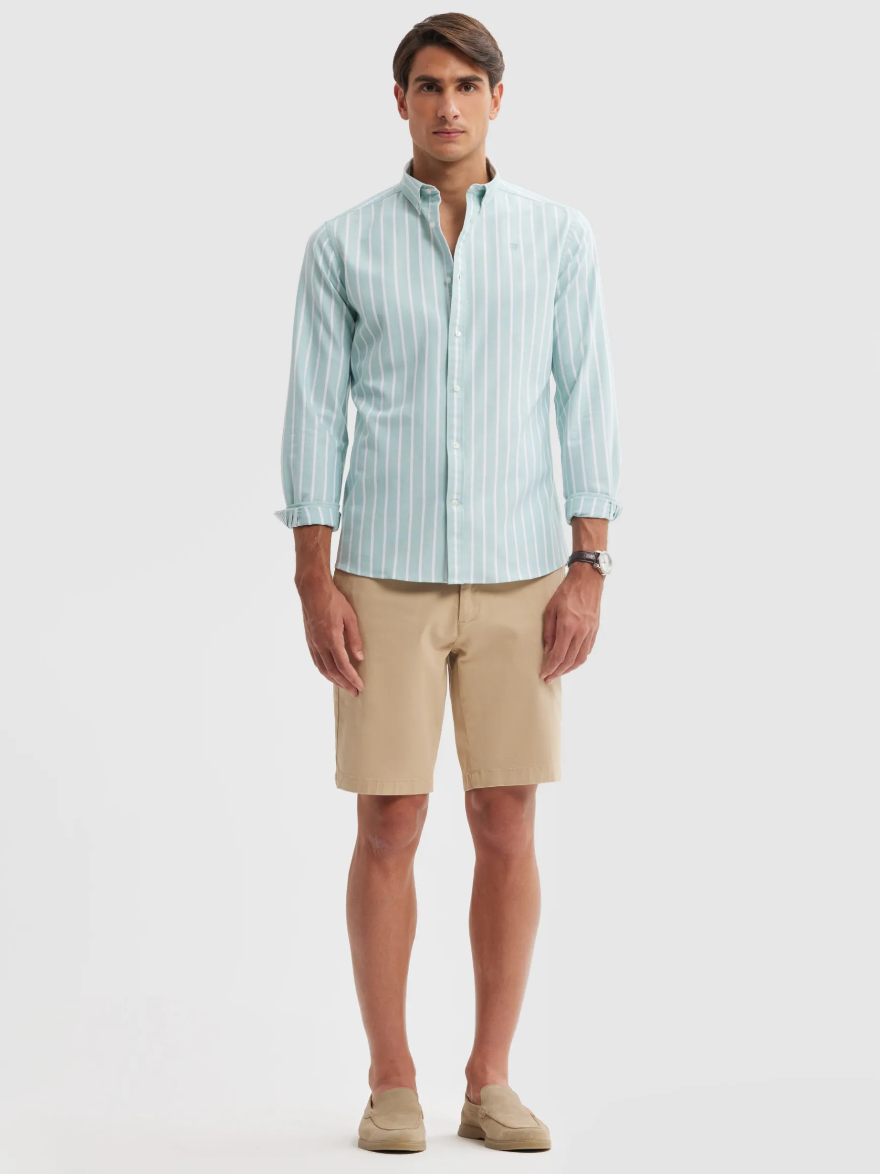 Alvaro Moreno Oxford|CAMISA OXFORD CLASSIC Verde