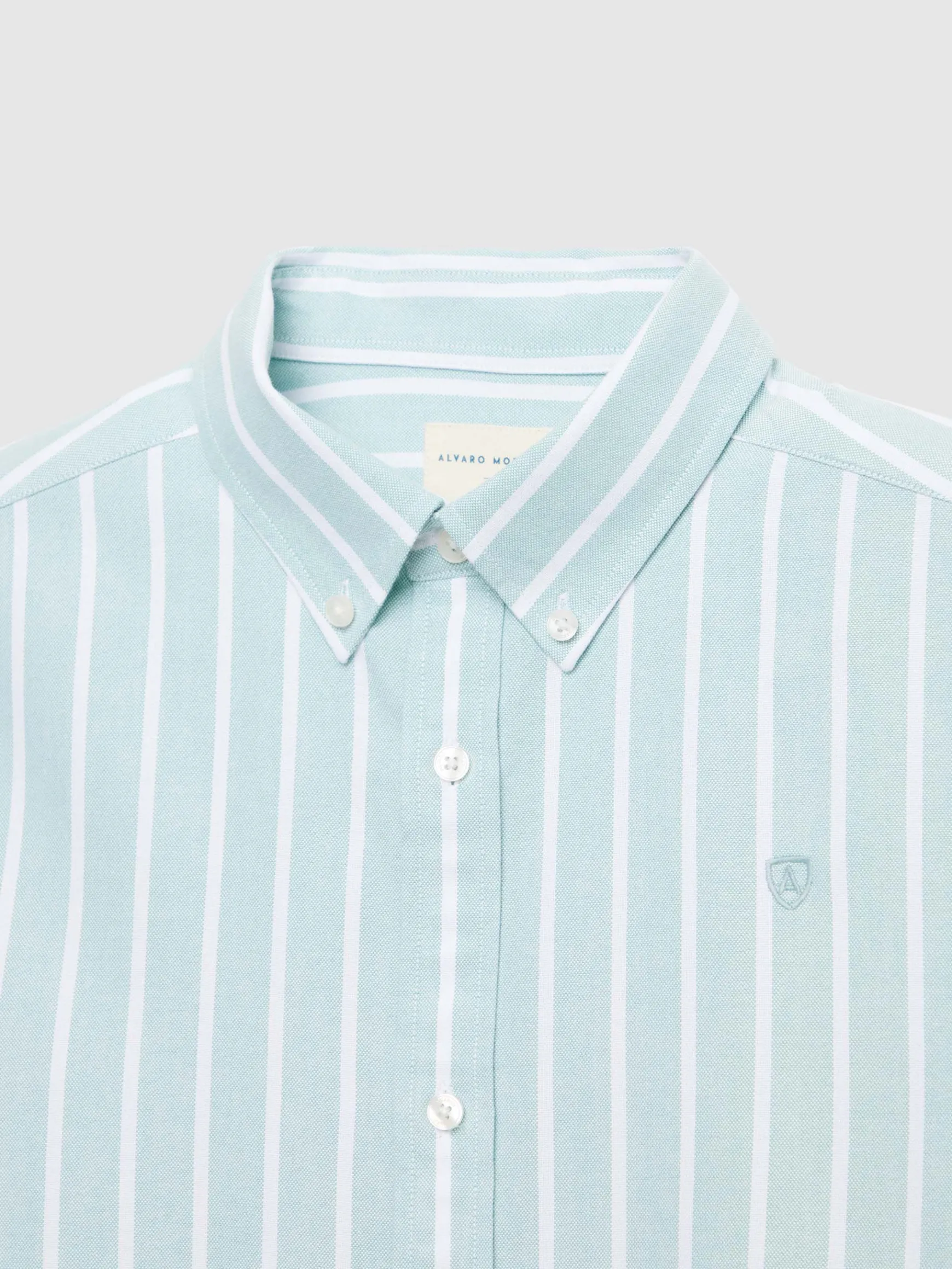 Alvaro Moreno Oxford|CAMISA OXFORD CLASSIC Verde