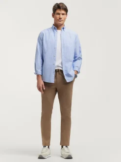 Alvaro Moreno Oxford|CAMISA OXFORD CLUB Azul