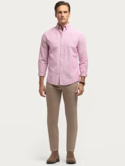 Alvaro Moreno Oxford|CAMISA OXFORD CLUB Burdeos