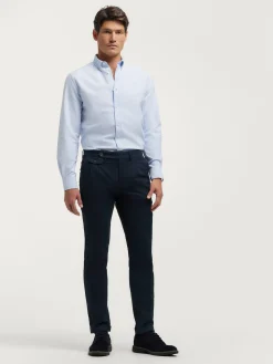 Alvaro Moreno Oxford|CAMISA OXFORD CLUB Celeste