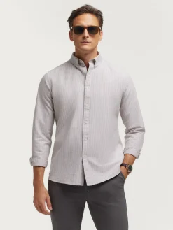 Alvaro Moreno Oxford|CAMISA OXFORD DIPLO Beige