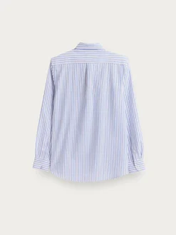 Alvaro Moreno Oxford|CAMISA OXFORD FANCY STR Azul