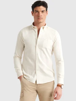 Alvaro Moreno Oxford|CAMISA OXFORD POCKET DYE Crudo