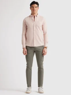 Alvaro Moreno Oxford|CAMISA OXFORD POCKET DYE Rosa