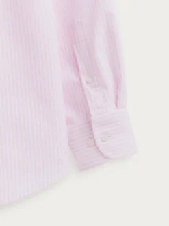 Alvaro Moreno Oxford|CAMISA OXFORD RAYAS Rosa