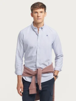 Alvaro Moreno Oxford|CAMISA OXFORD REGENT Azul