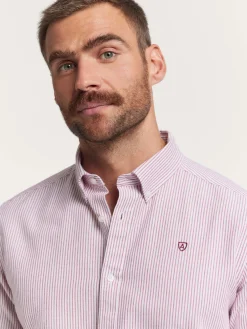 Alvaro Moreno Oxford|CAMISA OXFORD REGENT Burdeos