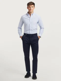 Alvaro Moreno Oxford|CAMISA OXFORD REGENT Celeste