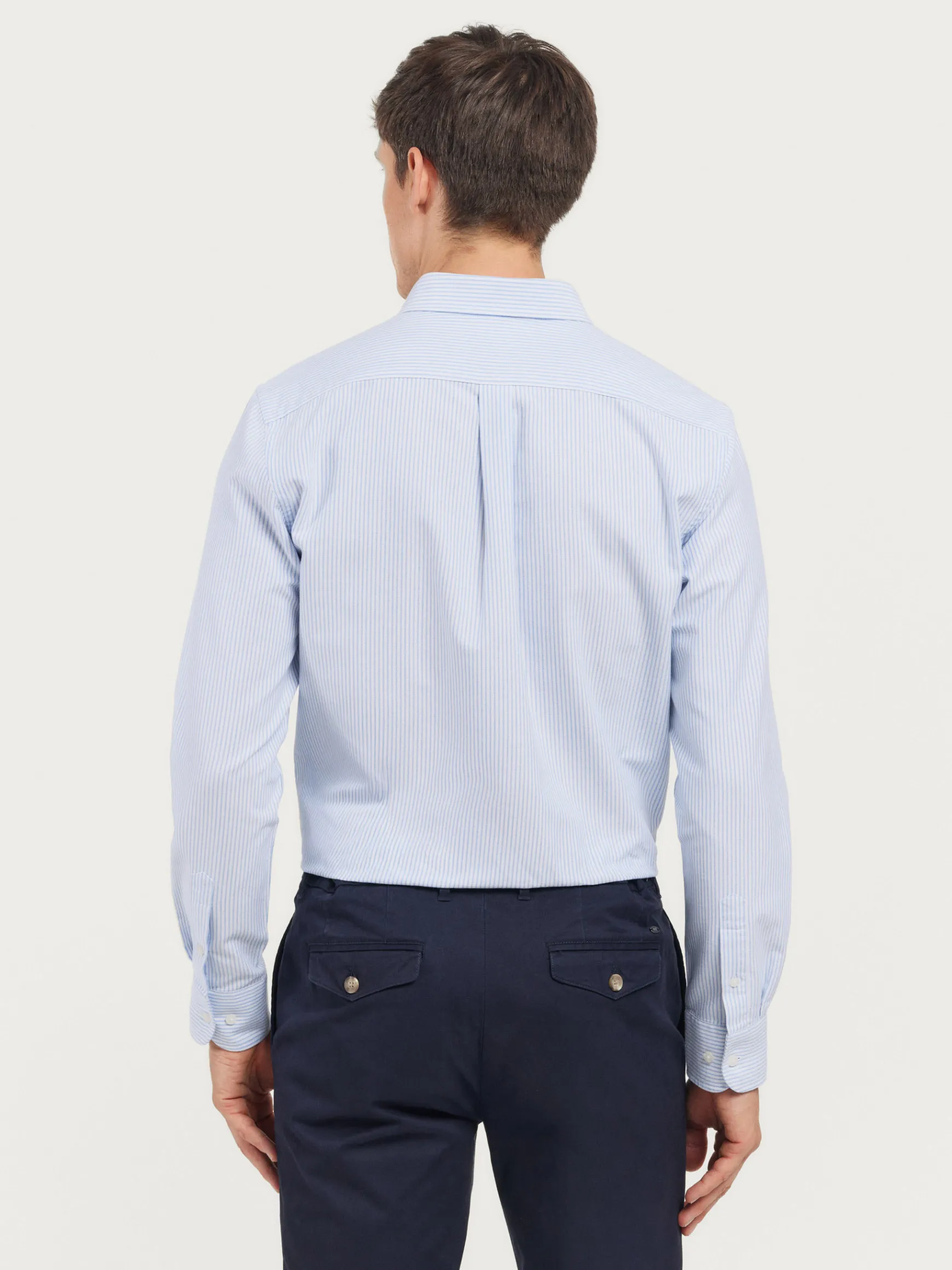 Alvaro Moreno Oxford|CAMISA OXFORD REGENT Celeste