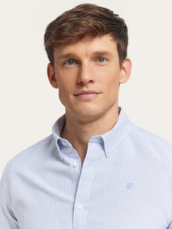 Alvaro Moreno Oxford|CAMISA OXFORD REGENT Celeste