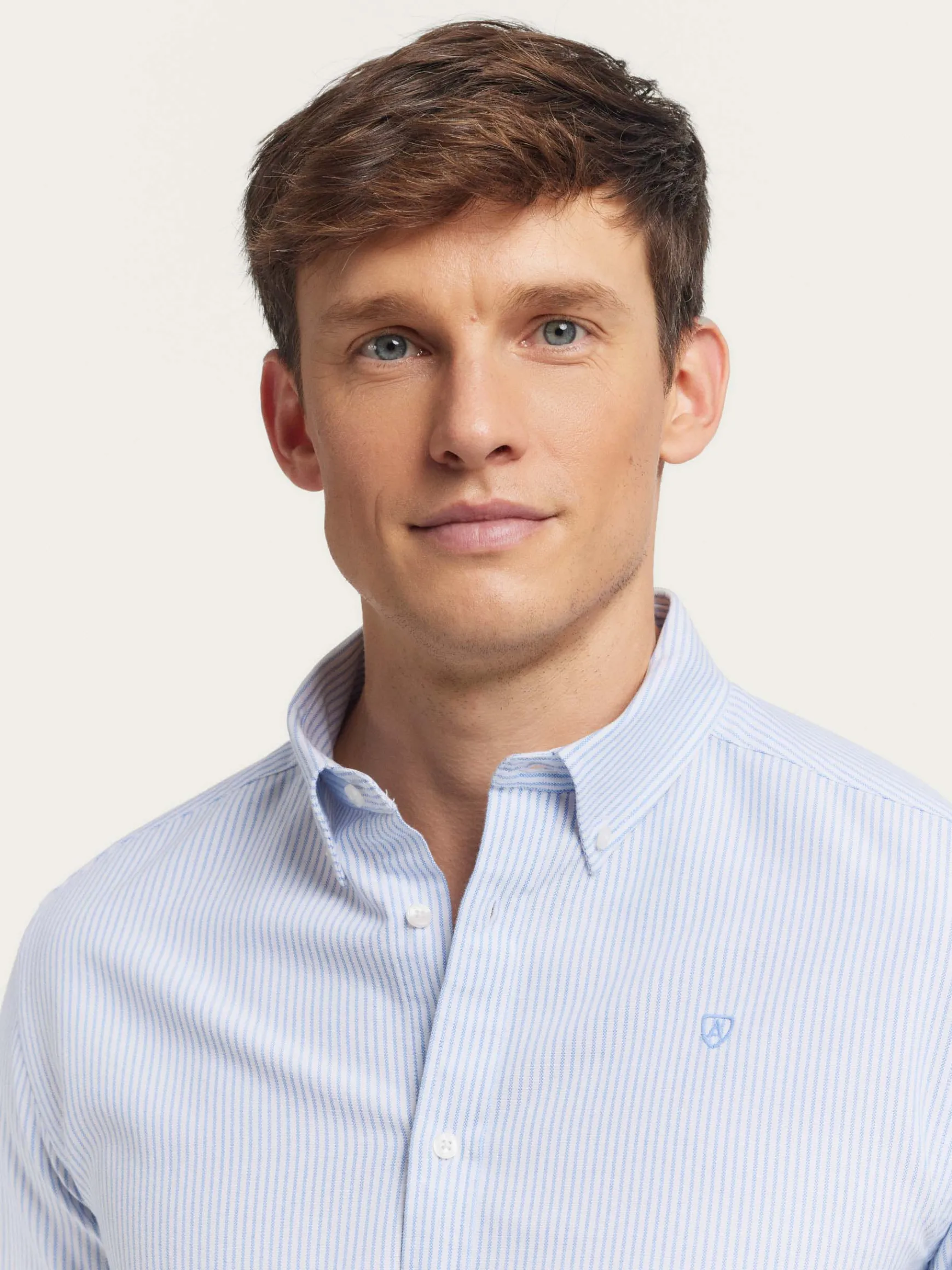 Alvaro Moreno Oxford|CAMISA OXFORD REGENT Celeste