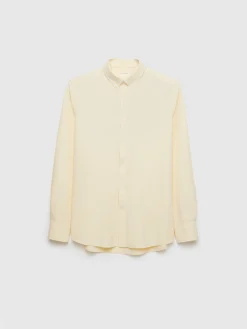 Alvaro Moreno Oxford|CAMISA OXFORD SOLID Amarillo