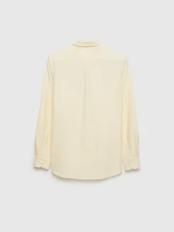 Alvaro Moreno Oxford|CAMISA OXFORD SOLID Amarillo