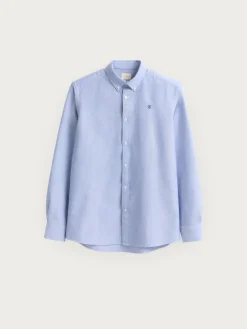 Alvaro Moreno Oxford|CAMISA OXFORD SOLID Azul