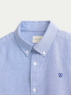 Alvaro Moreno Oxford|CAMISA OXFORD SOLID Azul